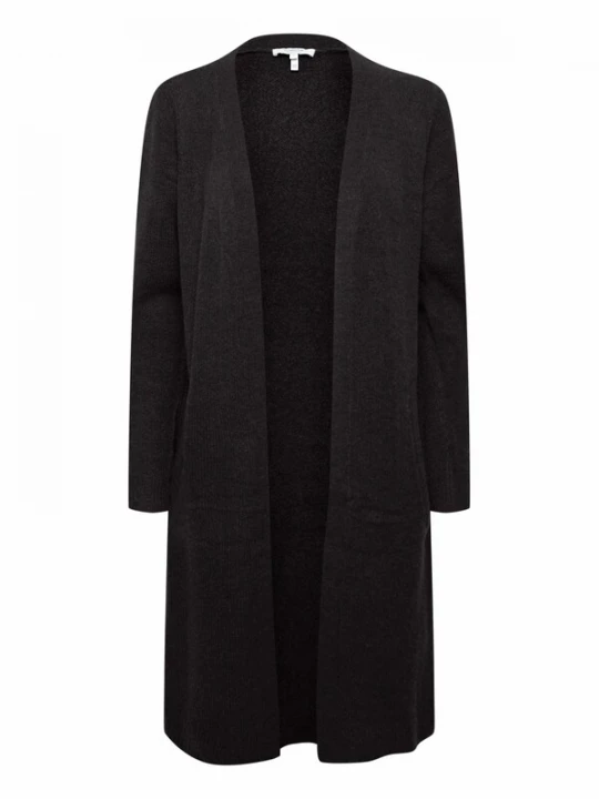 Foto van product b.young Gebreid vest ' Mirelle ' zwart