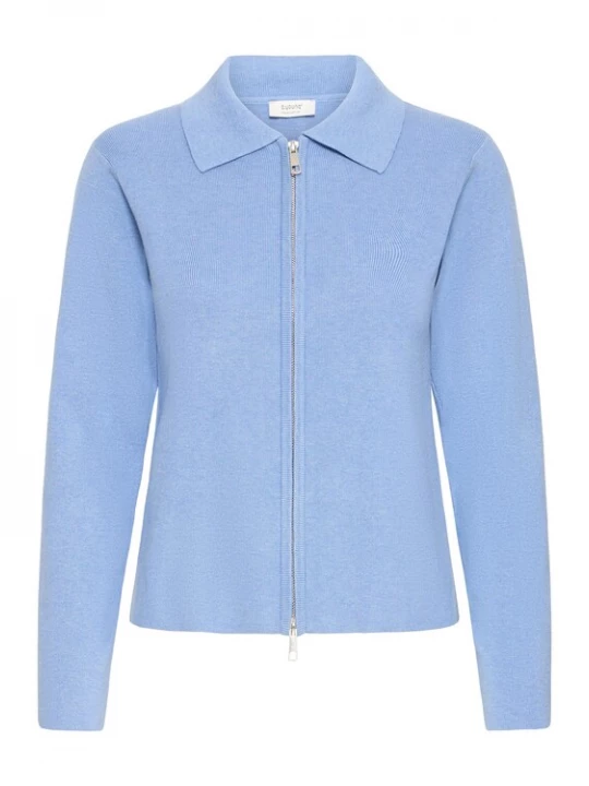 Foto van product b.young Gebreid vest 'MMORLA' lichtblauw