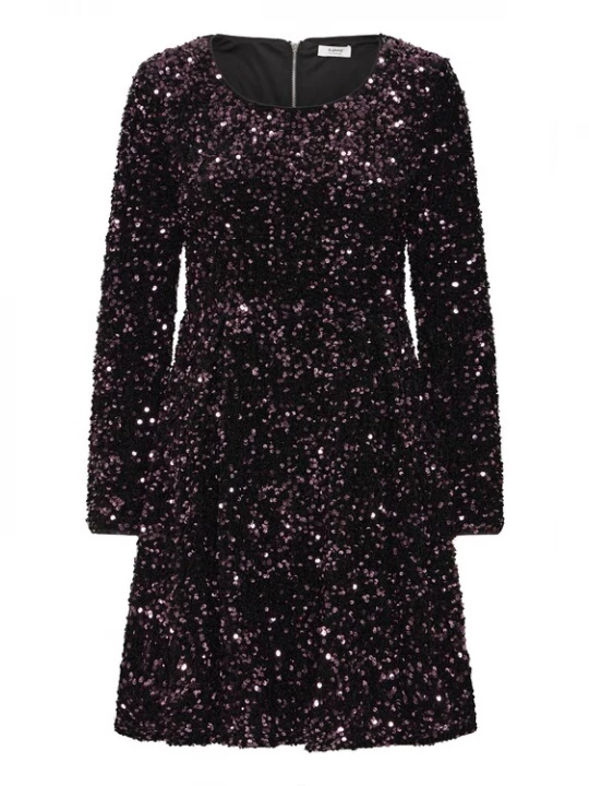 Foto van product b.young Jurk 'BYPAILLET' gemengde kleuren / zwart