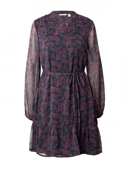 Foto van product b.young Jurk 'HIMA' navy / aqua / donkerroze