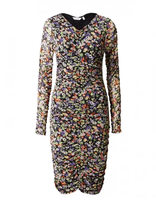 Foto van product b.young Jurk 'PALOMA' gemengde kleuren / zwart