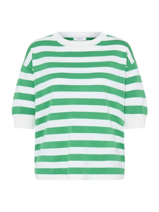 Foto van product b.young Shirt 'BYMMORLA' groen / wit