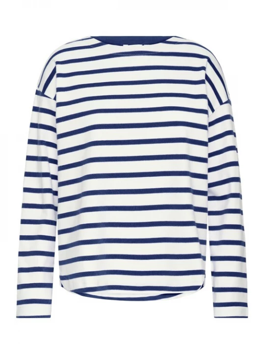 Foto van product b.young Shirt 'Ramsi' navy / wit