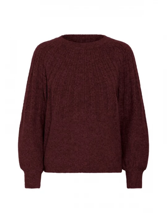 Foto van product b.young Trui 'BYMAGGE' bordeaux