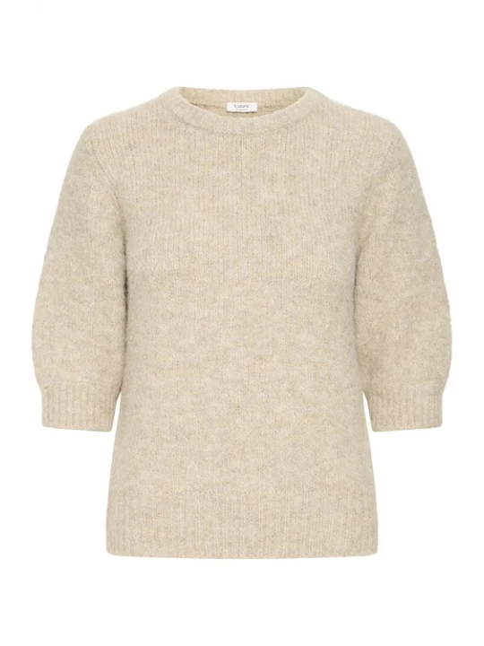 Foto van product b.young Trui 'BYMillers' beige gemêleerd