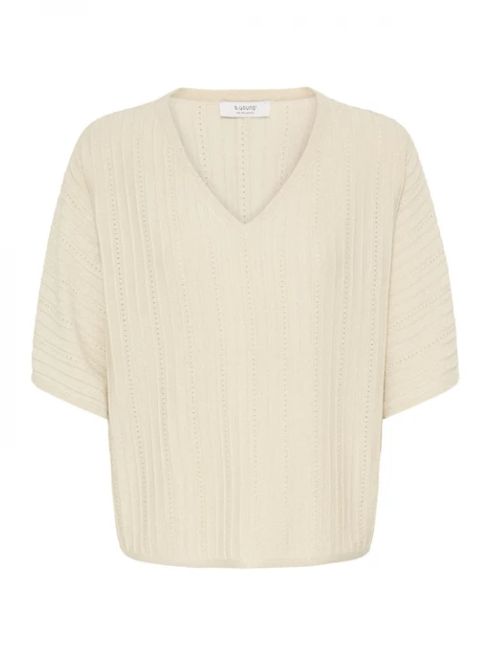 Foto van product b.young Trui 'BYMOBBE' lichtbeige