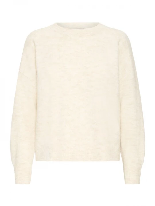 Foto van product b.young Trui 'BYMONNA' lichtbeige