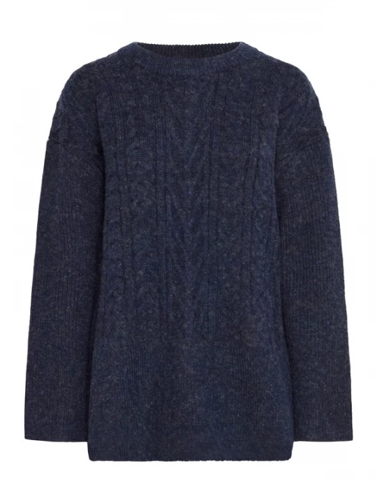 Foto van product b.young Trui 'NELLO' navy