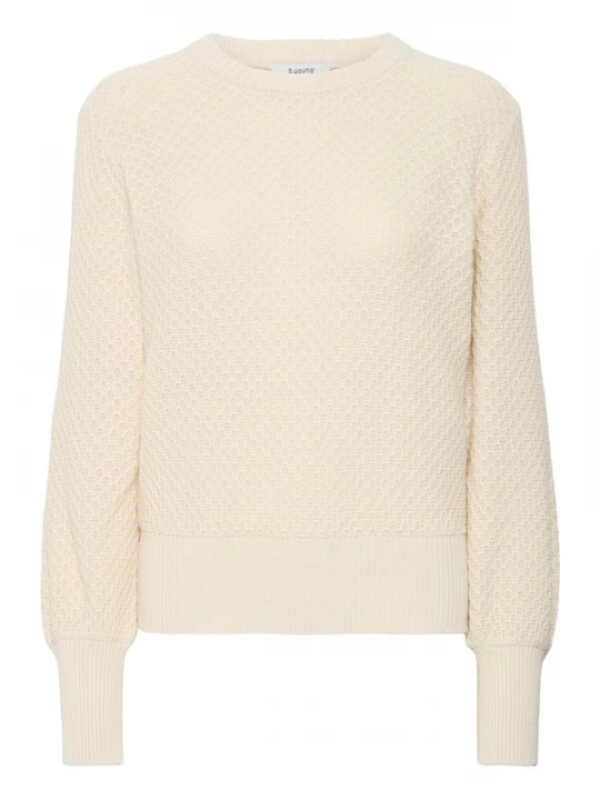 Foto van product b.young Trui ' NERAM ' beige