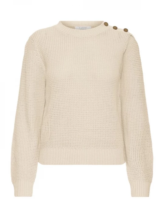 Foto van product b.young Trui taupe