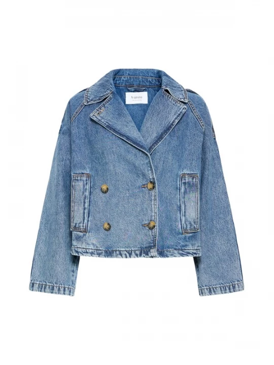 Foto van product b.young Tussenjas 'BYCitan' blauw denim