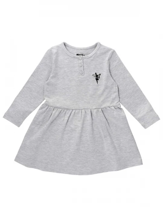 Foto van product Baby Sweets Jurk 'Fairy' navy / grijs