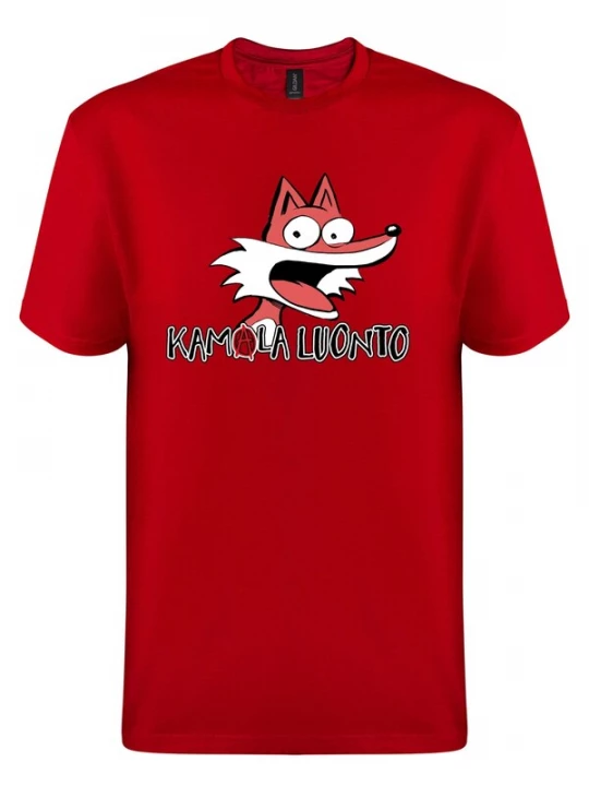 Foto van product Bad Nature Shirt 'Bad Nature Fox T-Shirt' rood