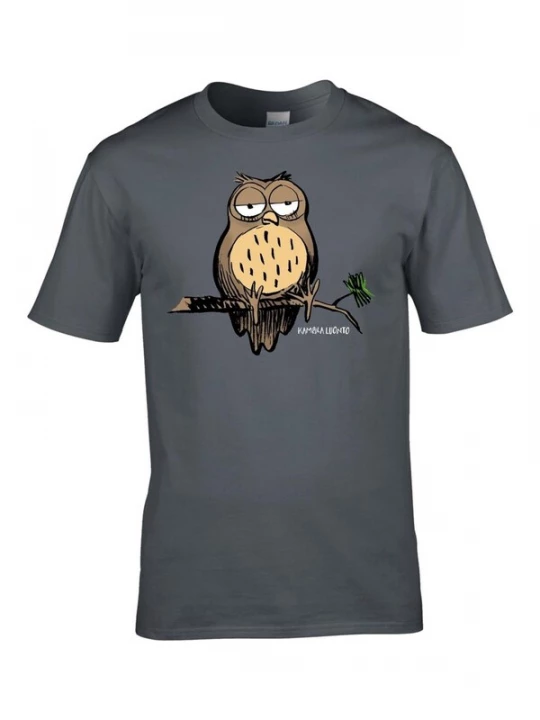 Foto van product Bad Nature Shirt 'Bad Nature Owl T-Shirt' grijs