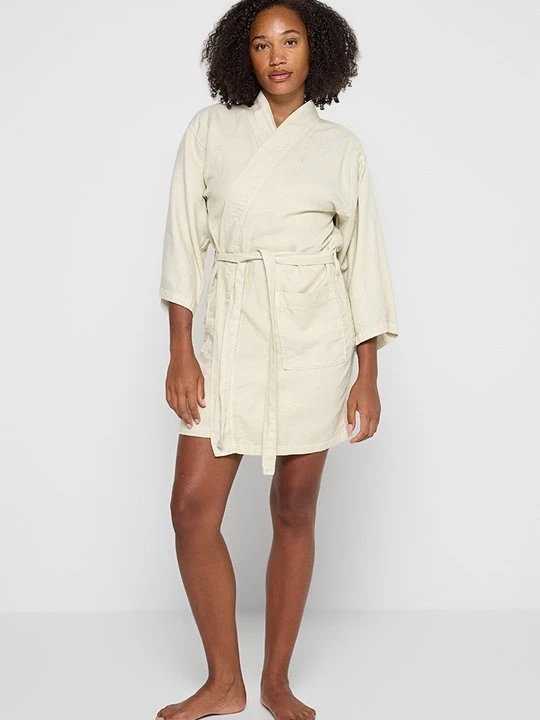 Foto van product Badjas BIANCOPERLA crème