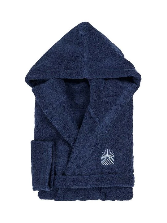 Foto van product Badjas BIANCOPERLA donkerblauw