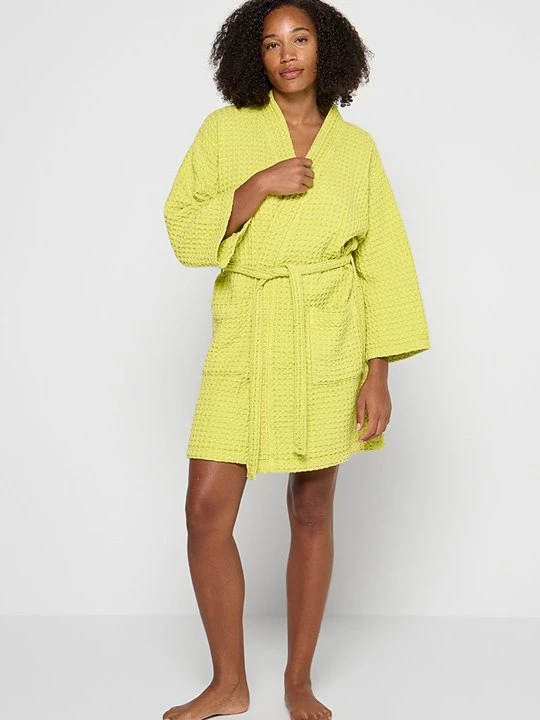 Foto van product Badjas BIANCOPERLA geel