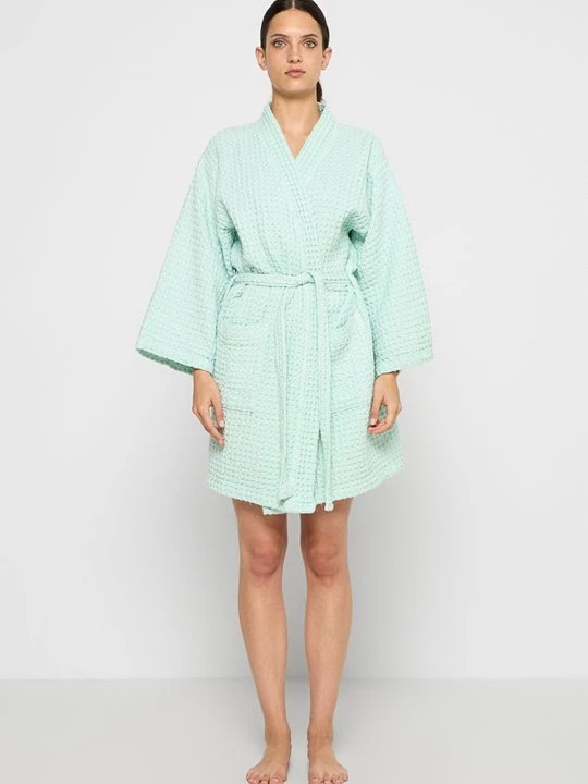 Foto van product Badjas BIANCOPERLA mintgroen