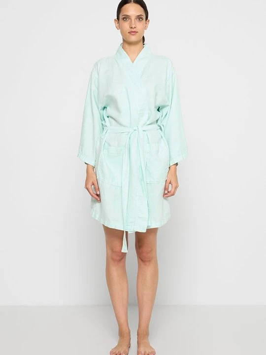 Foto van product Badjas BIANCOPERLA mintgroen