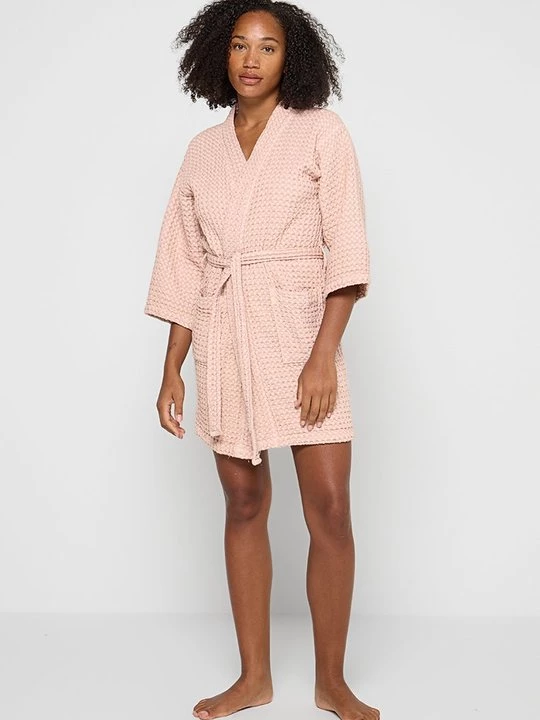 Foto van product Badjas BIANCOPERLA roze