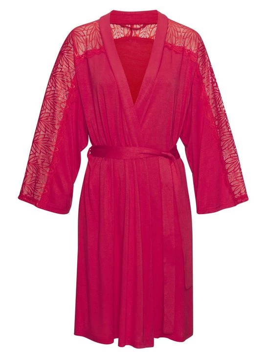 Foto van product Badjas Lascana rood