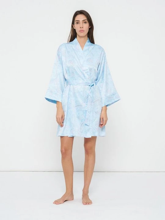 Foto van product Badjas Lauren Ralph Lauren lichtblauw