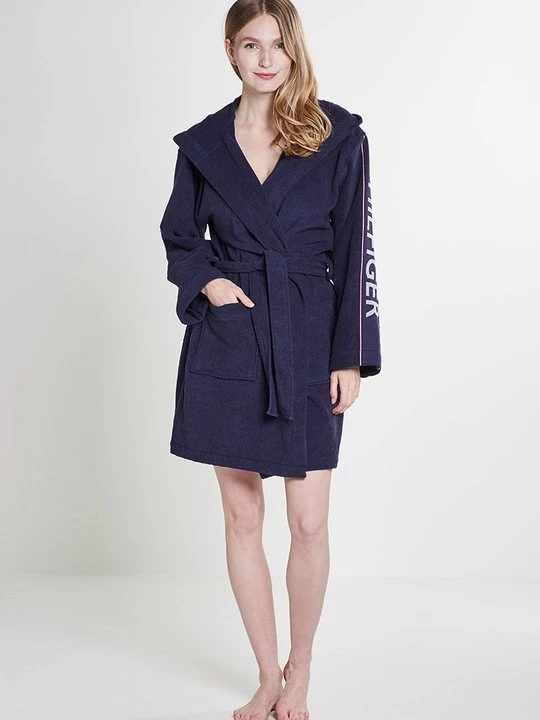Foto van product Badjas Tommy Hilfiger donkerblauw