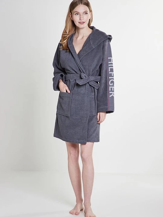 Foto van product Badjas Tommy Hilfiger grijs