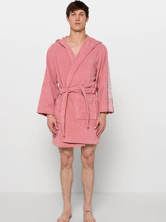 Foto van product Badjas Tommy Hilfiger mauve