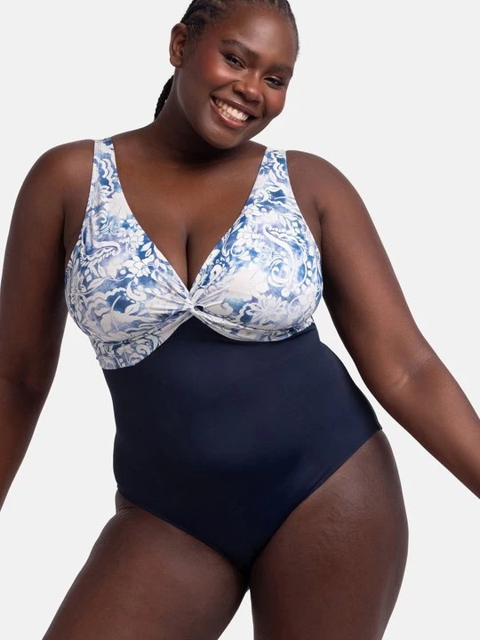 Foto van product Badpak Dorina donkerblauw