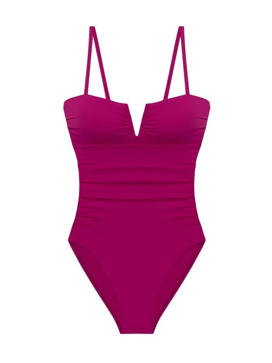 Foto van product Badpak Lauren Ralph Lauren donkerroze