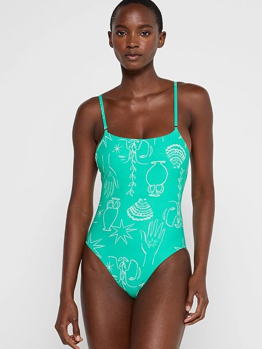 Foto van product Badpak Seafolly groen