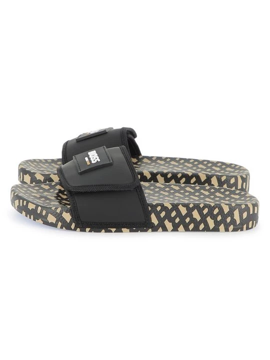 Foto van product Badslippers Boss zwart