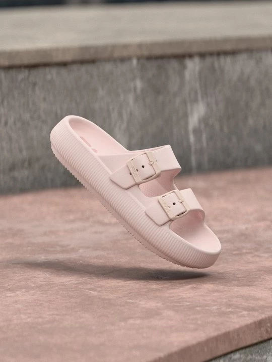Foto van product Badslippers Fila donkerroze