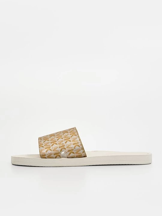 Foto van product Badslippers Michael Kors goudkleurig