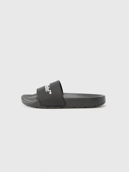 Foto van product Badslippers Off White zwart