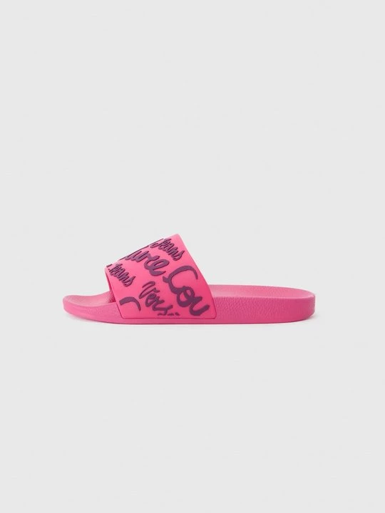 Foto van product Badslippers Versace Jeans Couture donkerroze