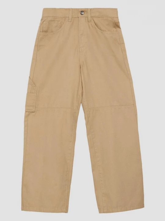Foto van product Baggy broek / relaxed fit / mid rise / wijde pijp s.Oliver beżowy
