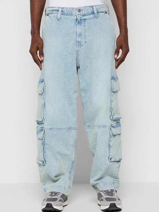 Foto van product Baggy jeans Hollister Co. lichtblauw