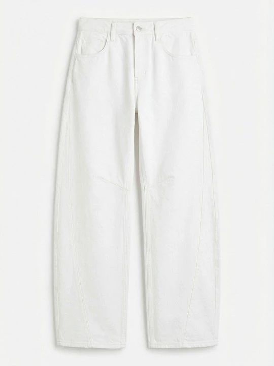 Foto van product Baggy jeans Topshop crème