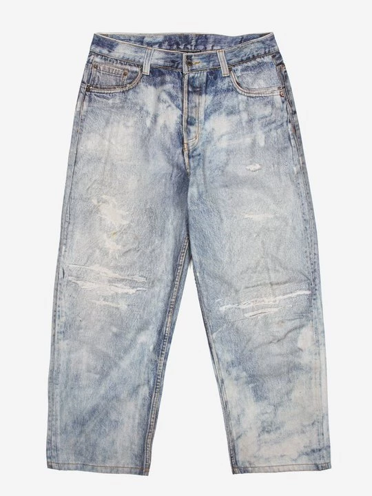 Foto van product Baggy jeans Wasted Paris lichtblauw denim