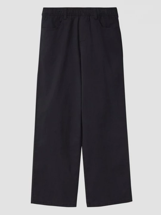 Foto van product Baggy pull-on / Relaxed Fit / Halfhoog / Wijde pijpen s.Oliver zwart