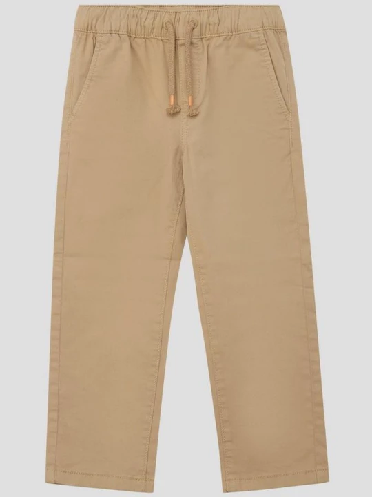 Foto van product Baggy pull-on / Relaxed Fit / Mid Rise / Wijde pijpen s.Oliver bruin