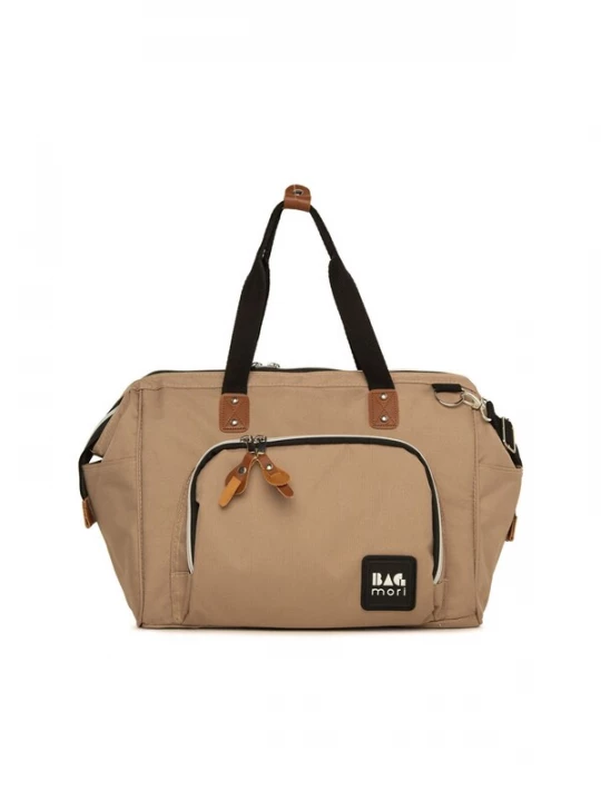Foto van product Bagmori Luiertas beige / bruin / zwart / wit