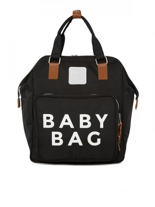 Foto van product Bagmori Luiertas bruin / zwart / wit