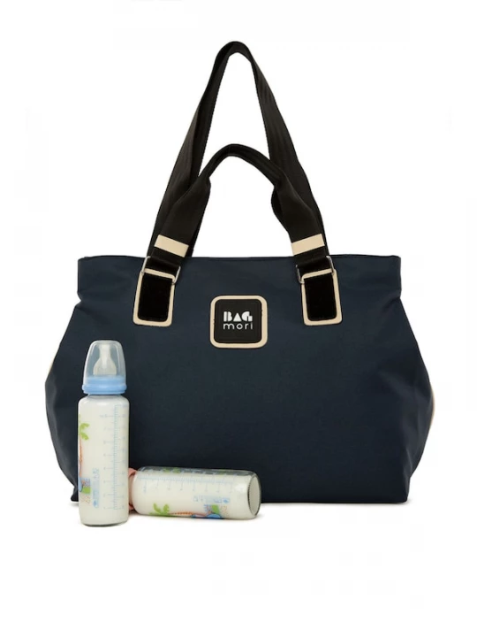 Foto van product Bagmori Luiertas donkerblauw / zwart / wit