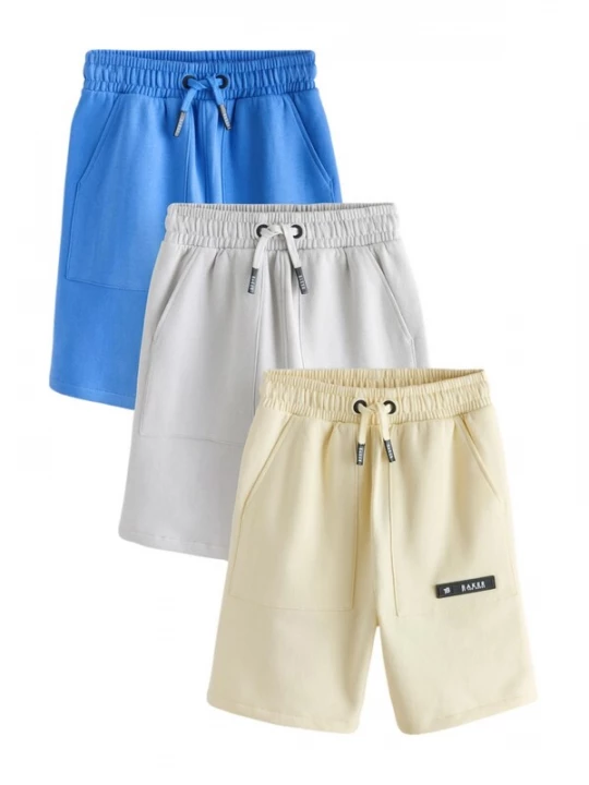 Foto van product Baker by Ted Baker Broek royal blue / koningsblauw / pasteelgeel / lichtgrijs