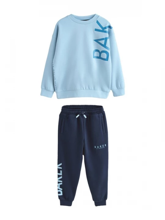 Foto van product Baker by Ted Baker Joggingpak blauw / navy / lichtblauw