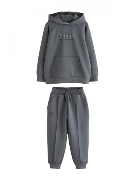 Foto van product Baker by Ted Baker Joggingpak grijs / antraciet / wit