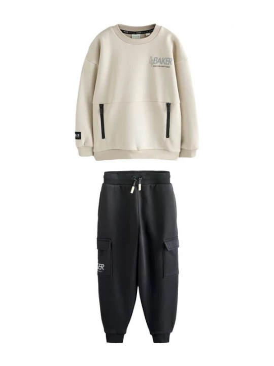 Foto van product Baker by Ted Baker Joggingpak lichtblauw / stone grey / zwart